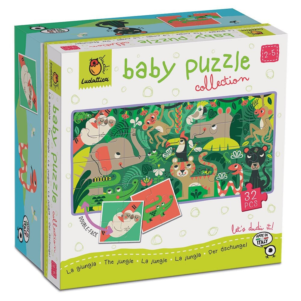 LUDATTICA Dudu Baby Collection The Jungle Puzzle