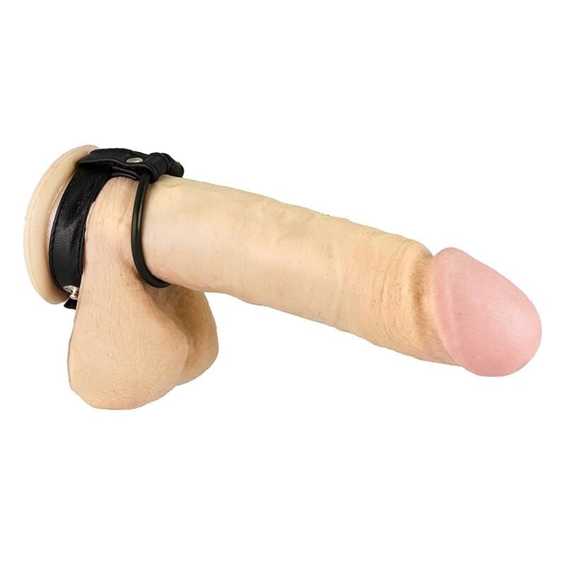 Эрекционное кольцо Bondage Play Penis and Ball Strap