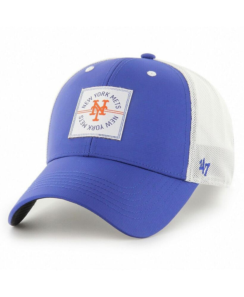 '47 Brand men's Royal New York Mets Disburse MVP Trucker Adjustable Hat