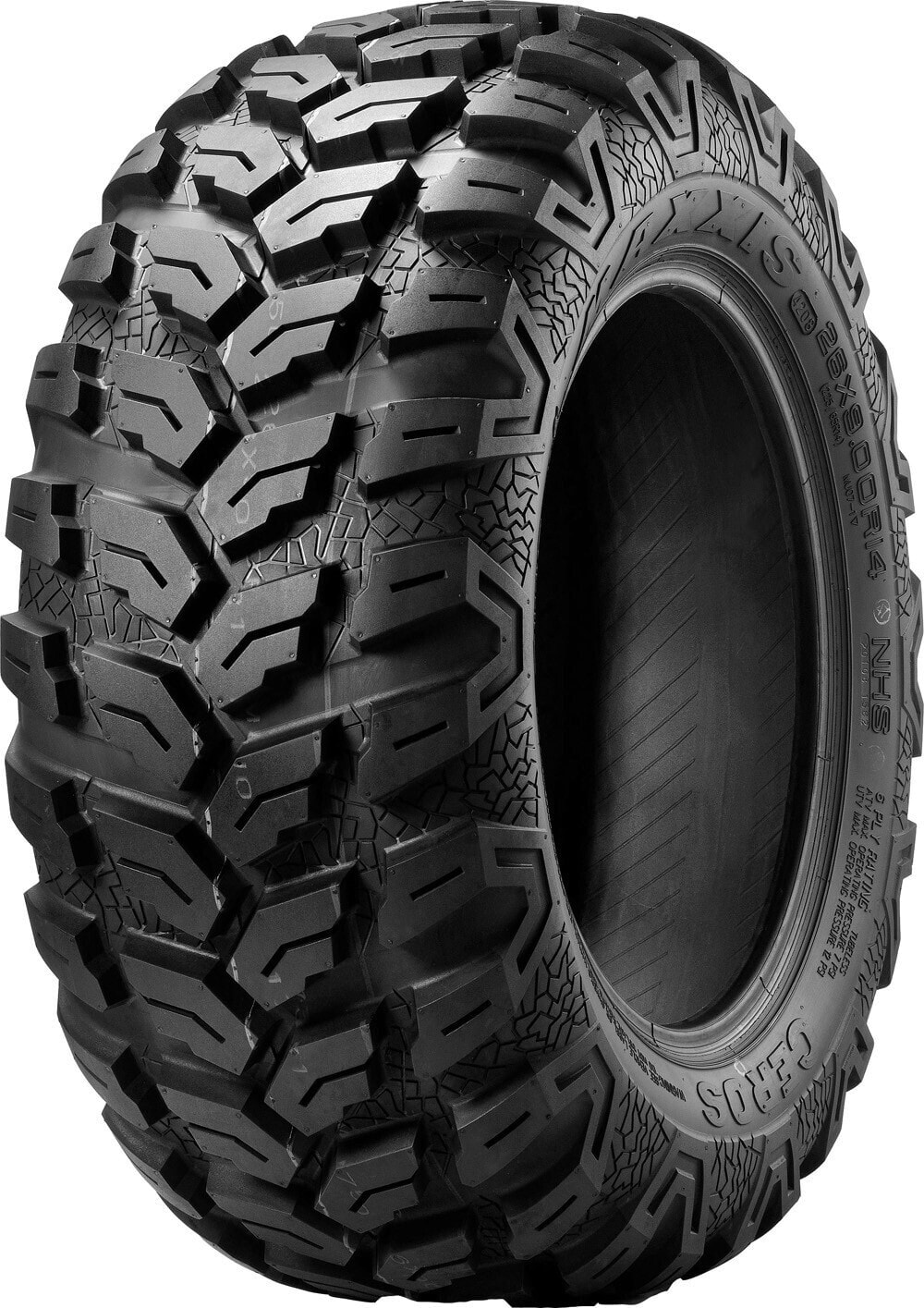 Шины для квадроциклов летние Maxxis MU07 Ceros 6PR E-Kennung 25/8 R12 68N