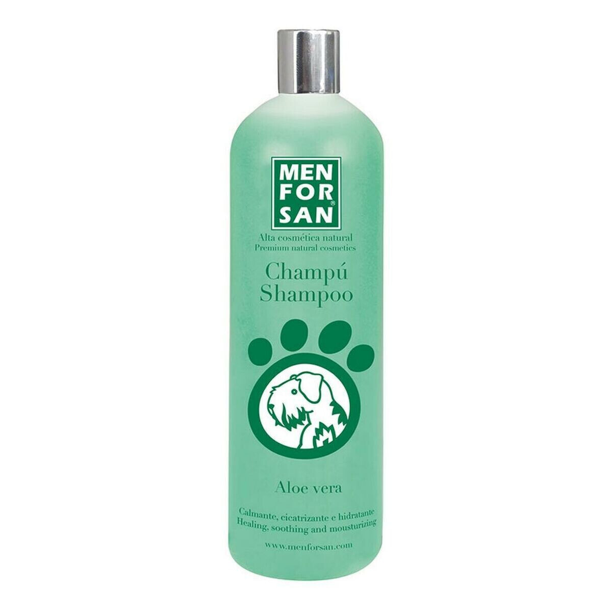 Pet shampoo Menforsan Dog Aloe Vera 1 L