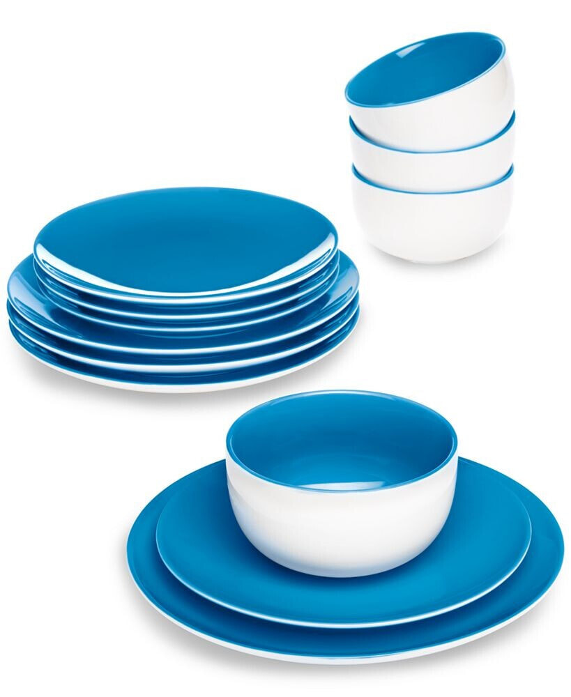 12-Pc. Dinnerware Set Service for 4, Created for Macy's