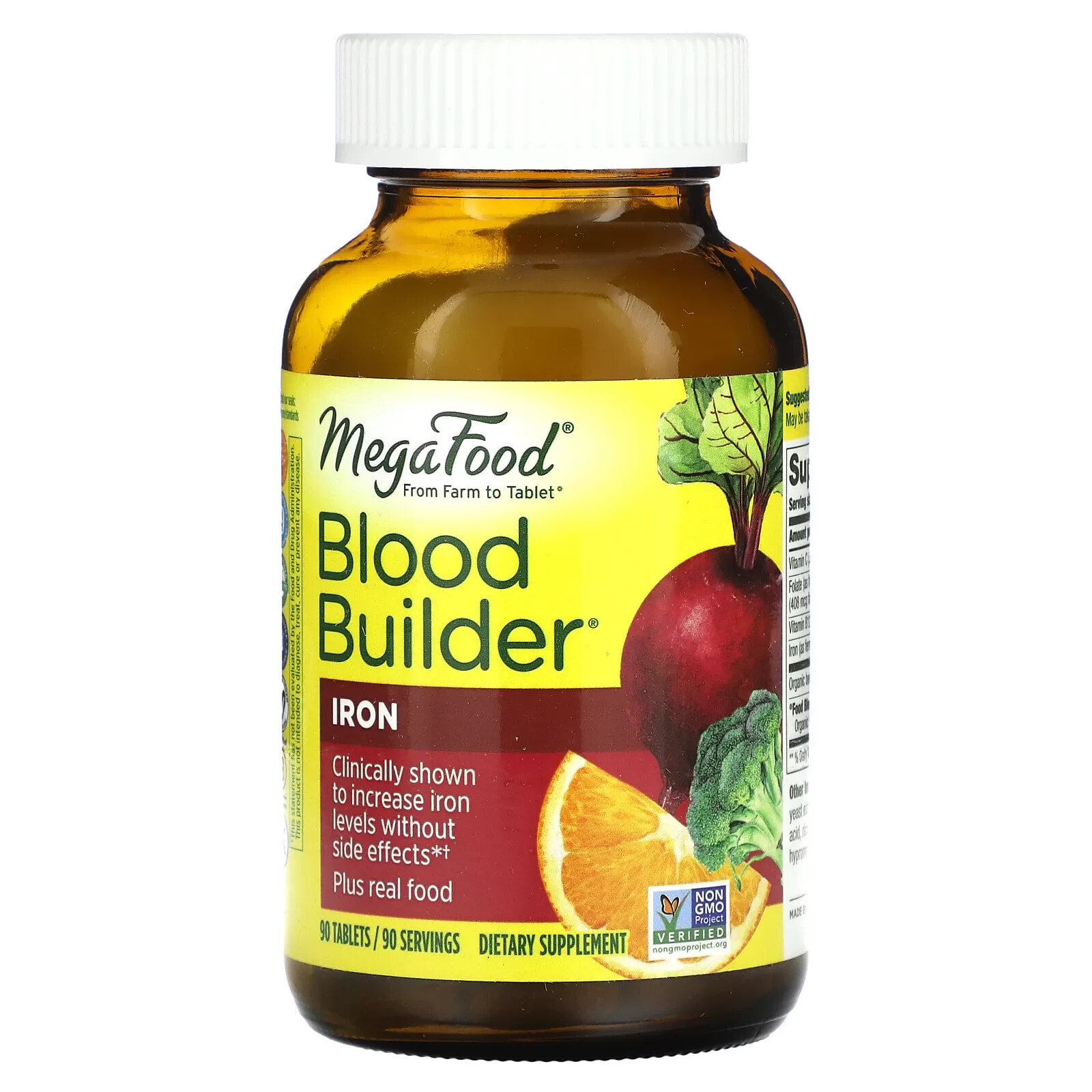 MegaFood, Blood Builder, 90 таблеток