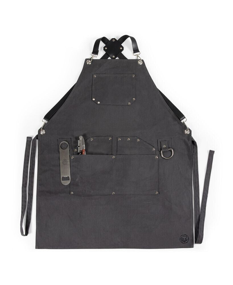 Legacy collins 4 Piece Waxed Canvas Mixologist Apron Set