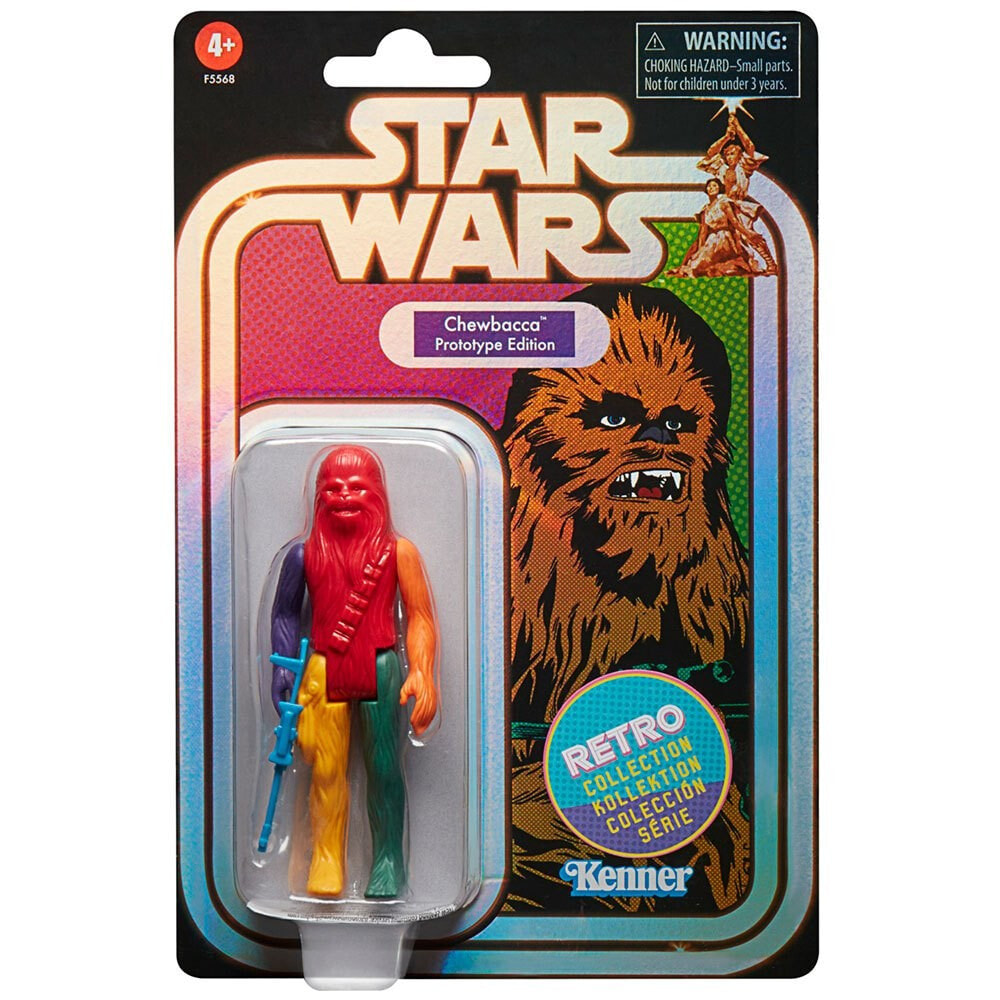 STAR WARS Chewbacca Prototype Edition Random Colour Retro Collection Figure