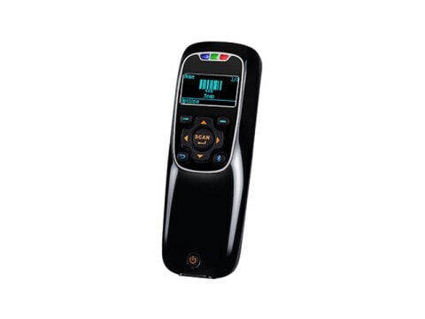 AS-7210 V2 - Bluetooth/Batch-Laser-Barcodescanner mit Display