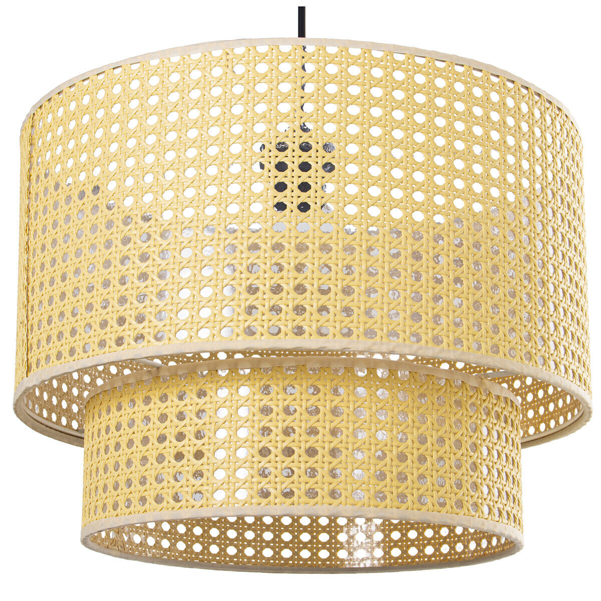 Ceiling Light Alexandra House Living Brown wicker 40 W 40 x 30 x 40 cm