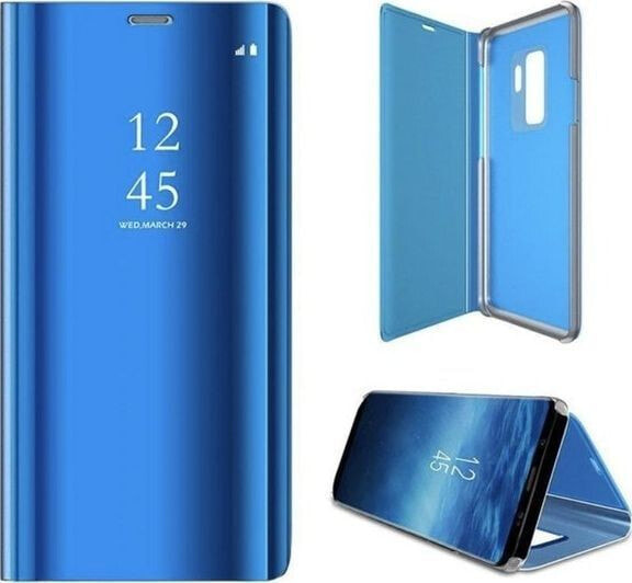 Clear View Huawei P40 blue / blue case