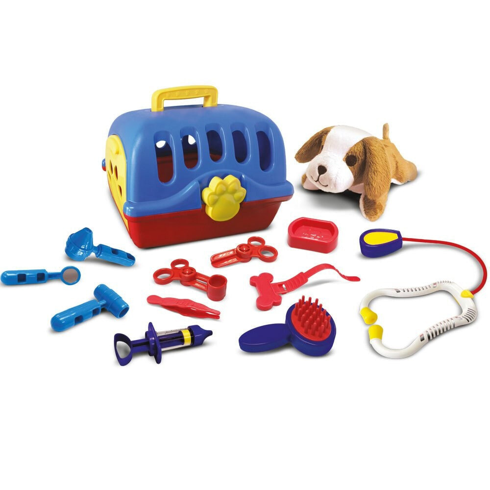TACHAN Veterinarian Laselet With Stuffed And 13 Accessories Board Game