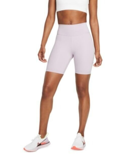 Nike 280020 Women's Swoosh Bike Shorts Size Large Pink