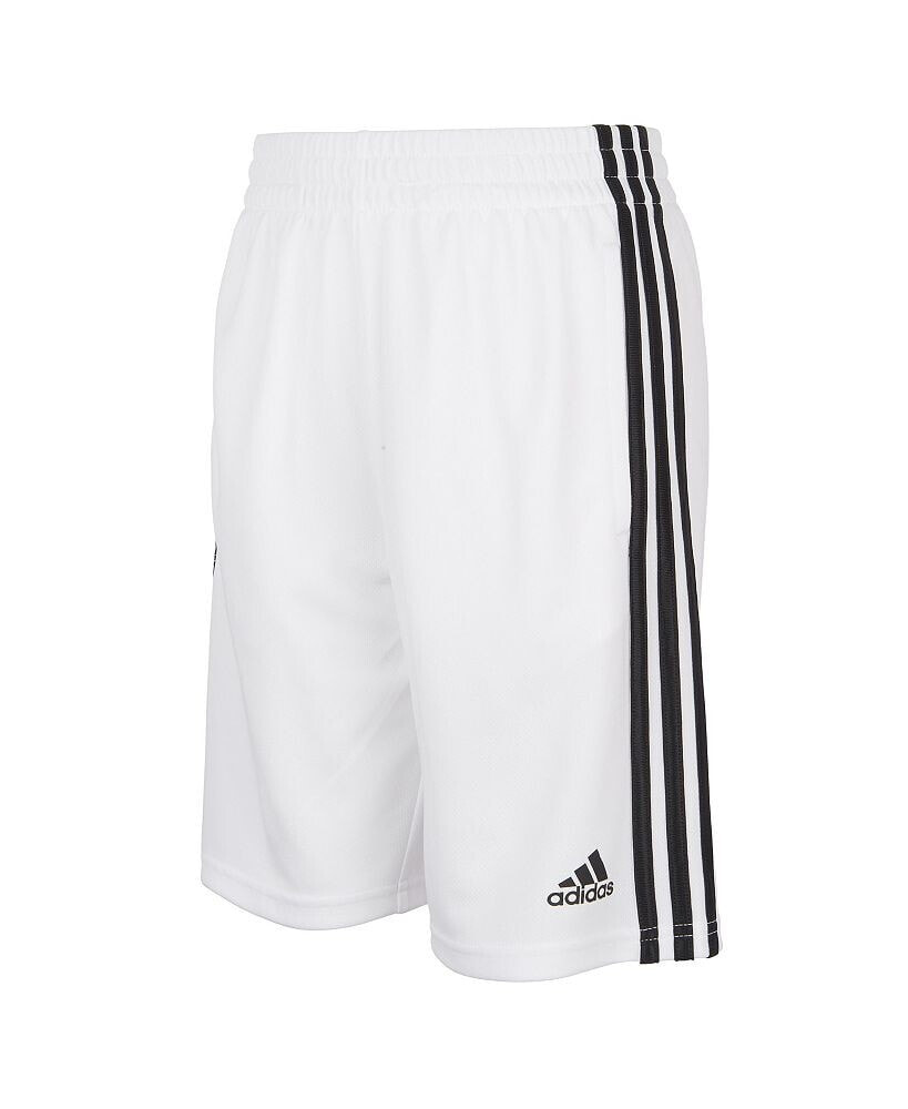 adidas big Boys Classic 3-Stripes Shorts