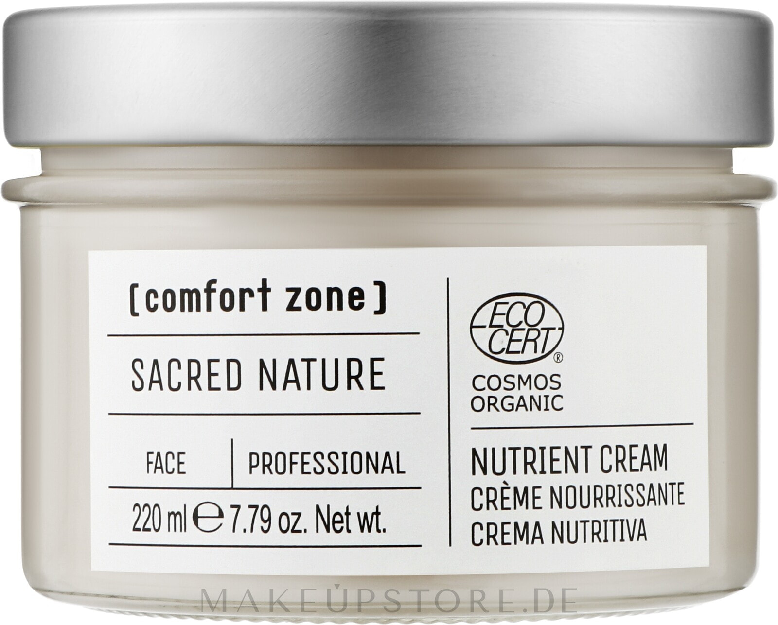 Nährende Gesichtscreme für trockene Haut - Comfort Zone Sacred Nature Nutrient Cream