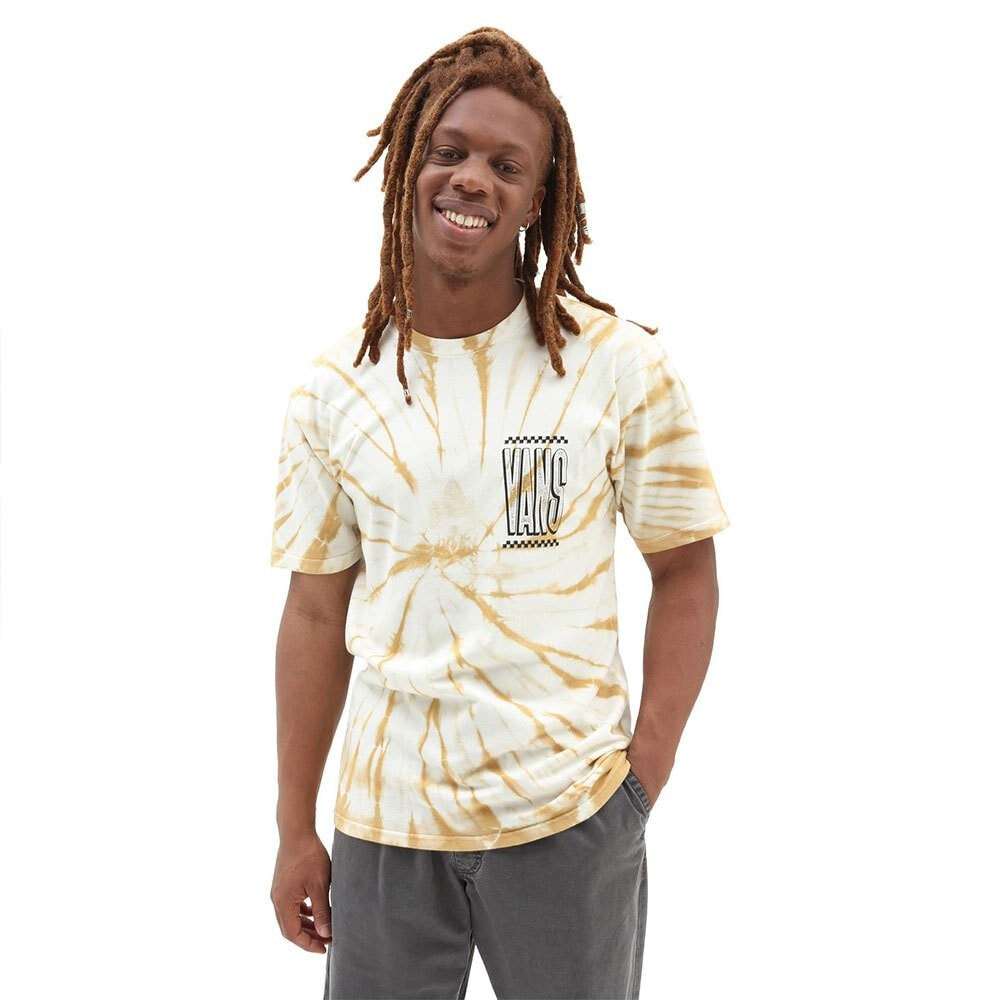 VANS Tall Type Tie Dye Short Sleeve Crew Neck T-Shirt