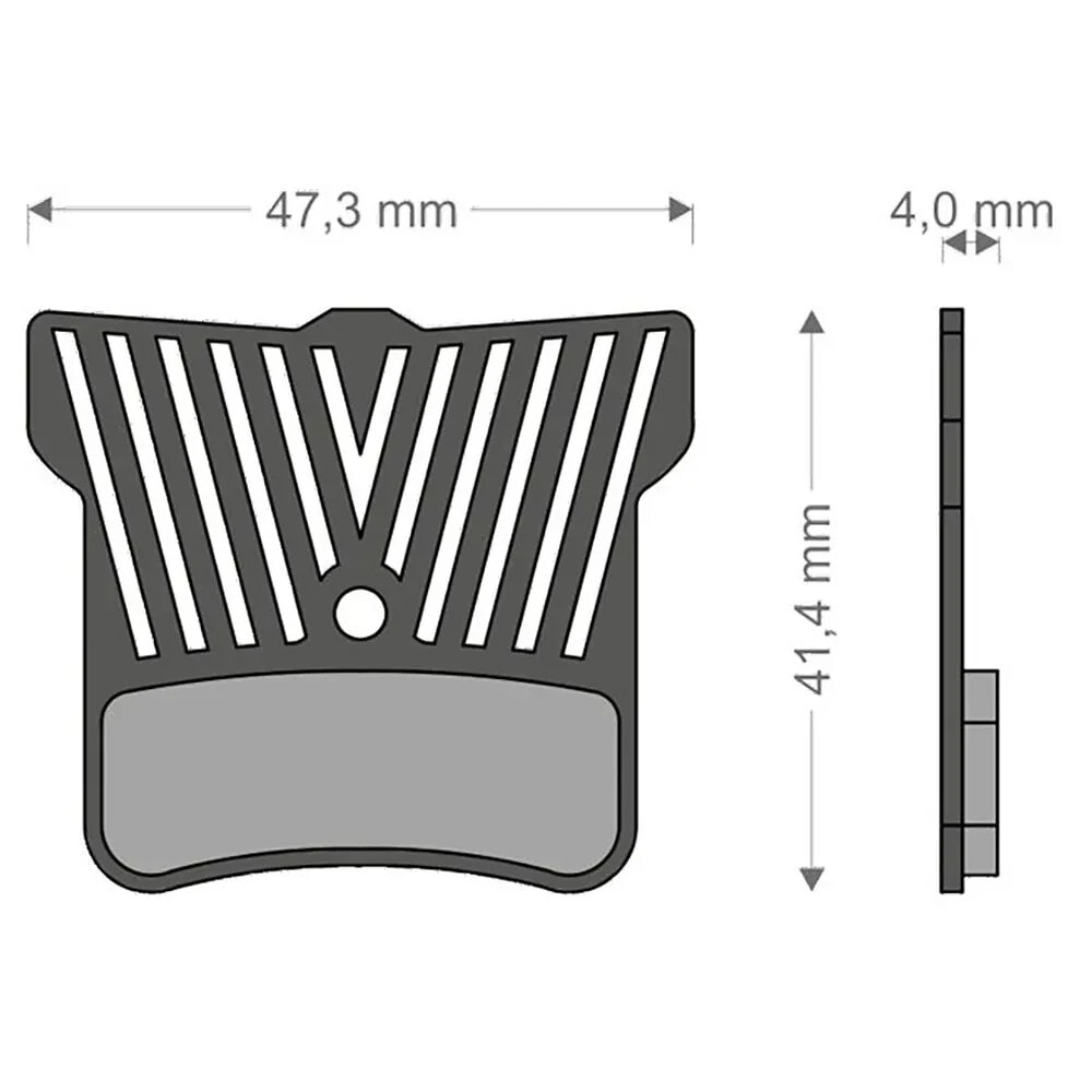 BRENTA CICLO Light Tech XTR/QUADIEN Shimano/TRP/Tektro disc brake pads