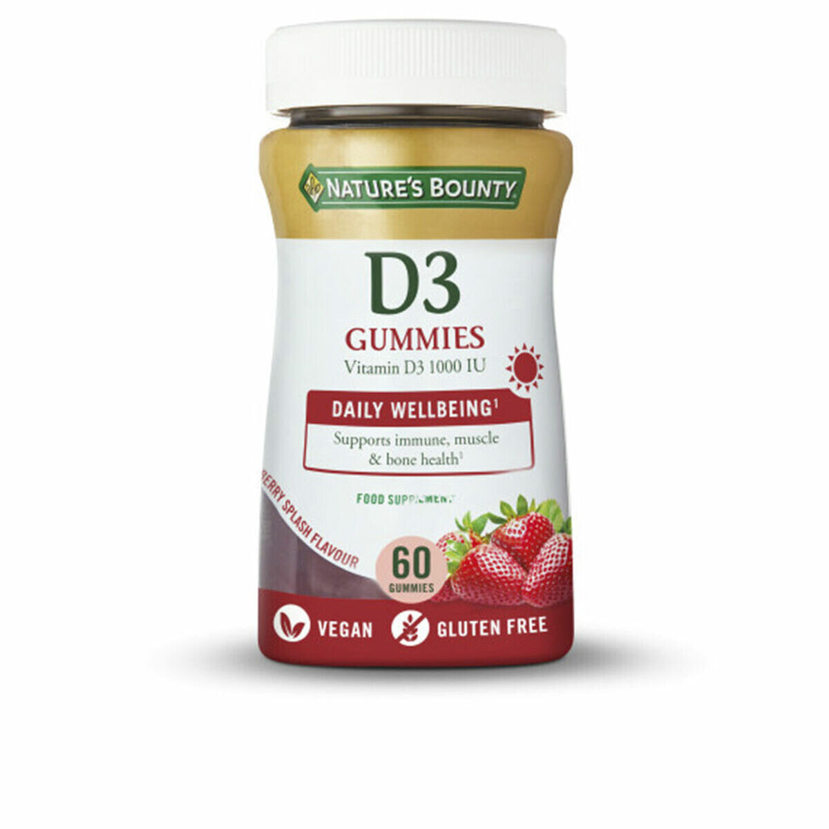 Vitamin D Nature's Bounty Vitamina Ui Vitamin D3 60 Units