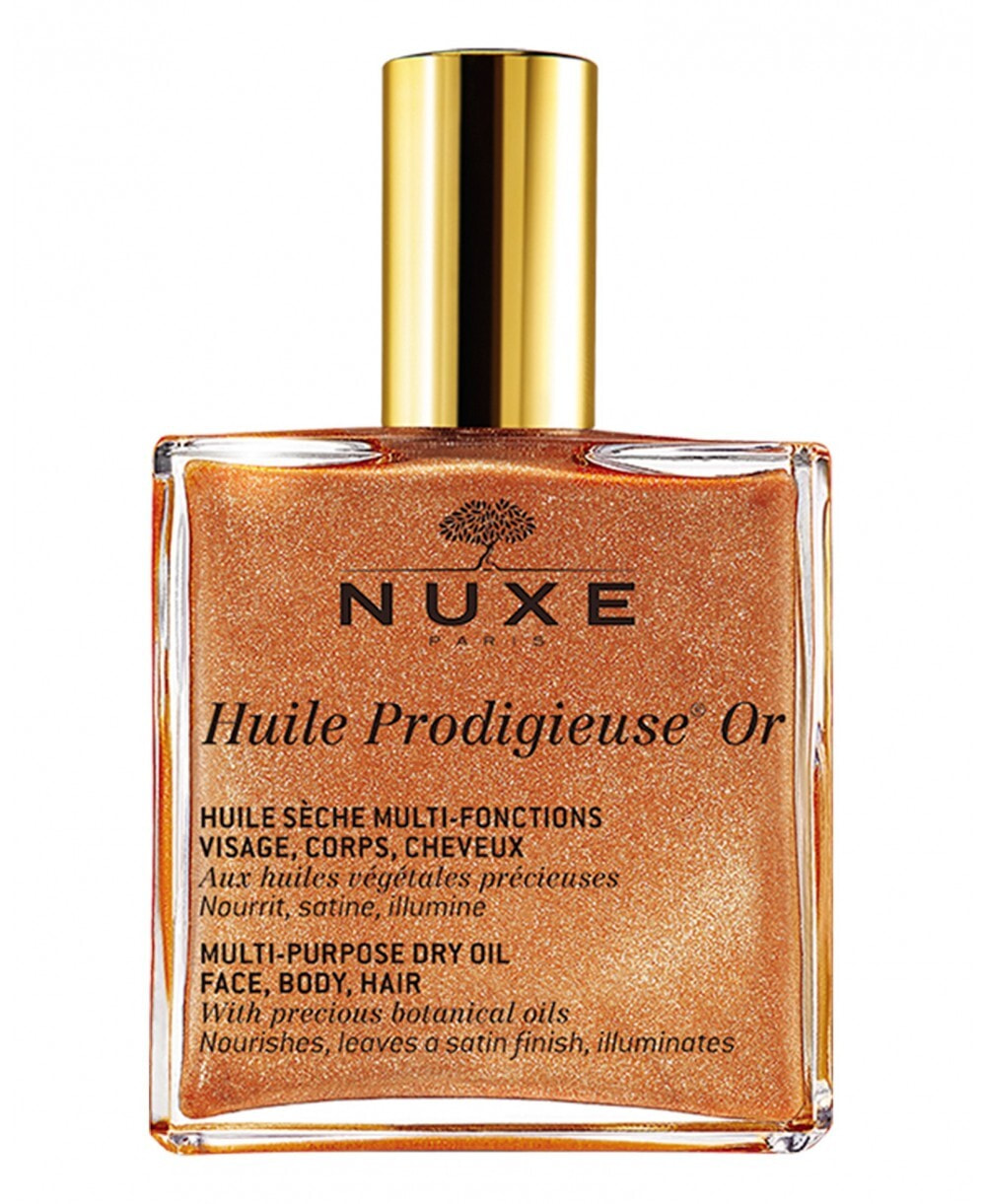 Nuxe Huile Prodigieuse Or Многофункциональное золотое масло для лица,волос и тела 50 мл