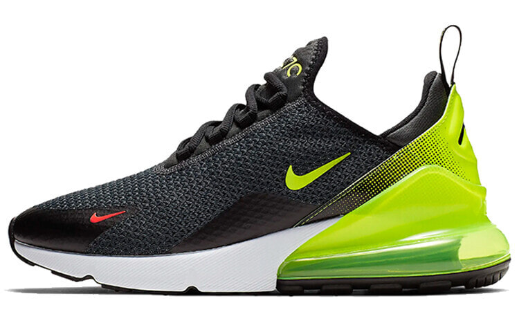 Nike Air Max 270 低帮 跑步鞋 男款 黑绿 / Кроссовки Nike Air Max 270 AQ9164-005