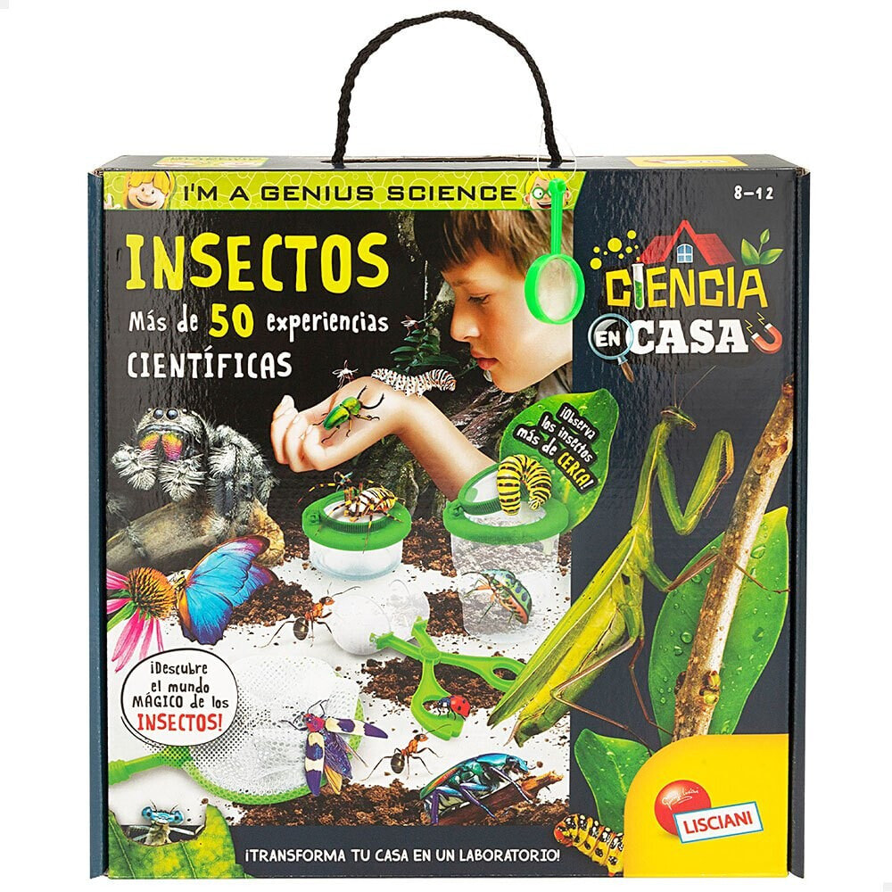 LISCIANI Insect Laboratory With 50 Scientific Experiments I´M A Genius