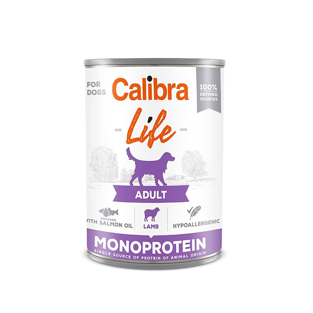 CALIBRA Life Can Adult Lamb 6x400g Dog Food