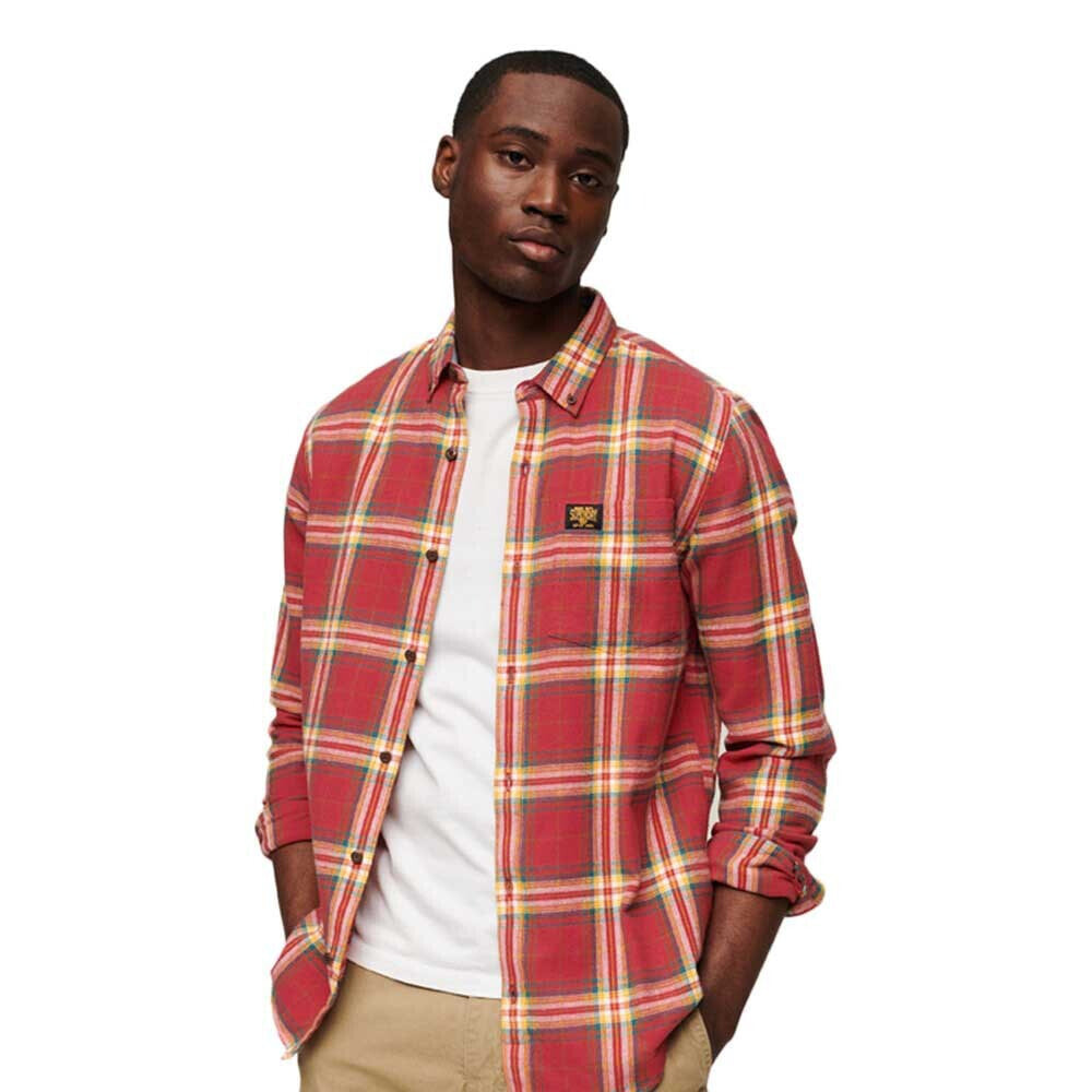 SUPERDRY Cotton Lumberjack Long Sleeve Shirt