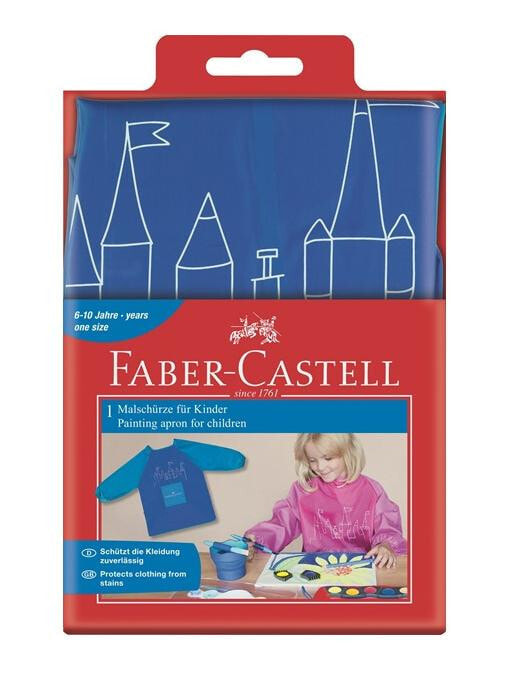 Faber-Castell 201203 фартук для рисования Синий Полиэстер Один размер