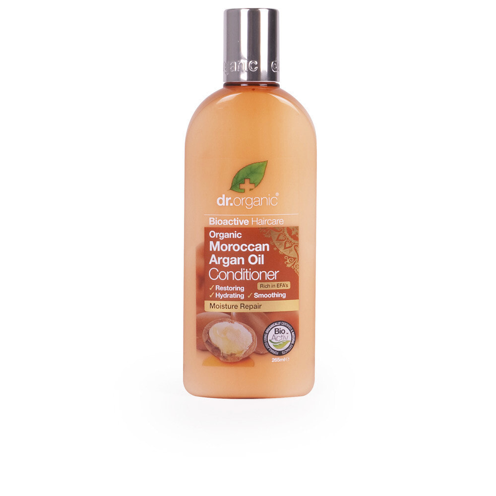 Dr. Organic Moroccan Argan Oil Conditioner  Питательный кондиционер для волос с марокканским аргановым маслом 265 мл