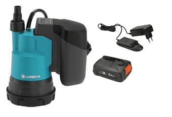 Gardena 14600-20 - Battery - 2 bar - 2000 l/h - Black - Blue