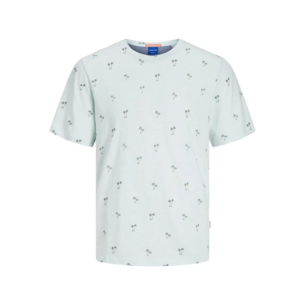 JACK & JONES Palm Aop Dut Short Sleeve T-Shirt