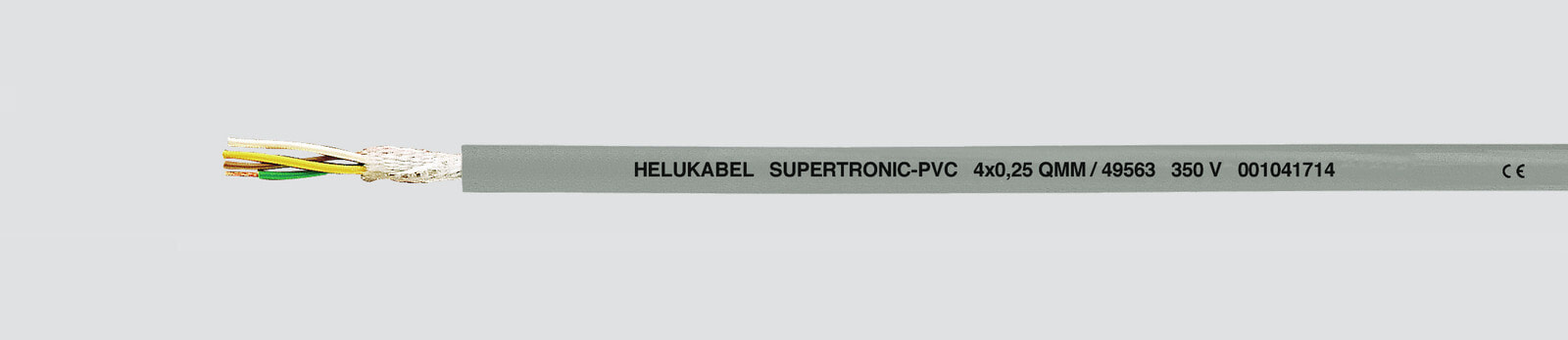 Helukabel 49554 - Low voltage cable - Grey - Polyvinyl chloride (PVC) - Cooper - 0.14 mm² - 9.8 kg/km