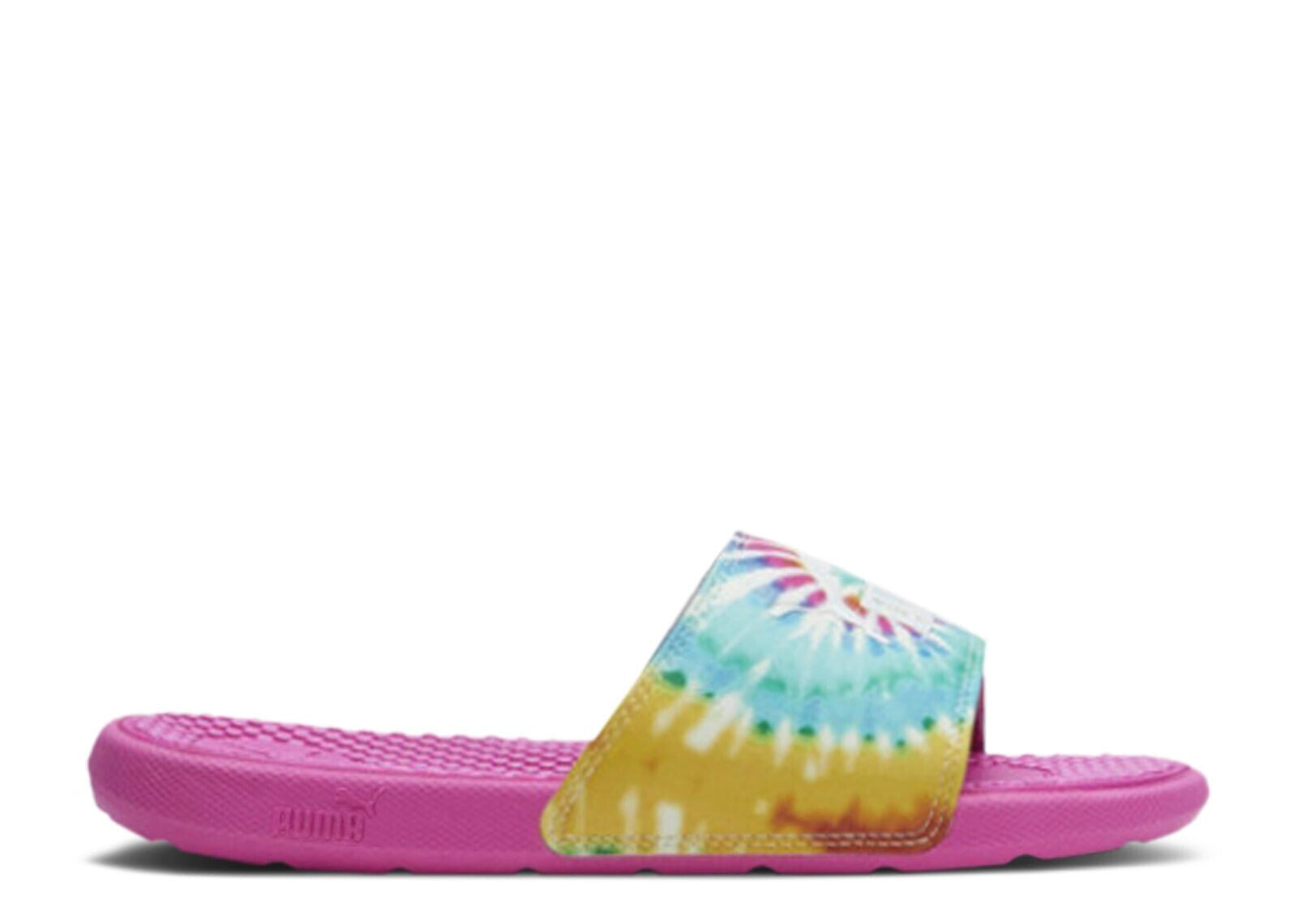 Cool Cat Sport Slide Jr 'Tie Dye - Phlox Pink'