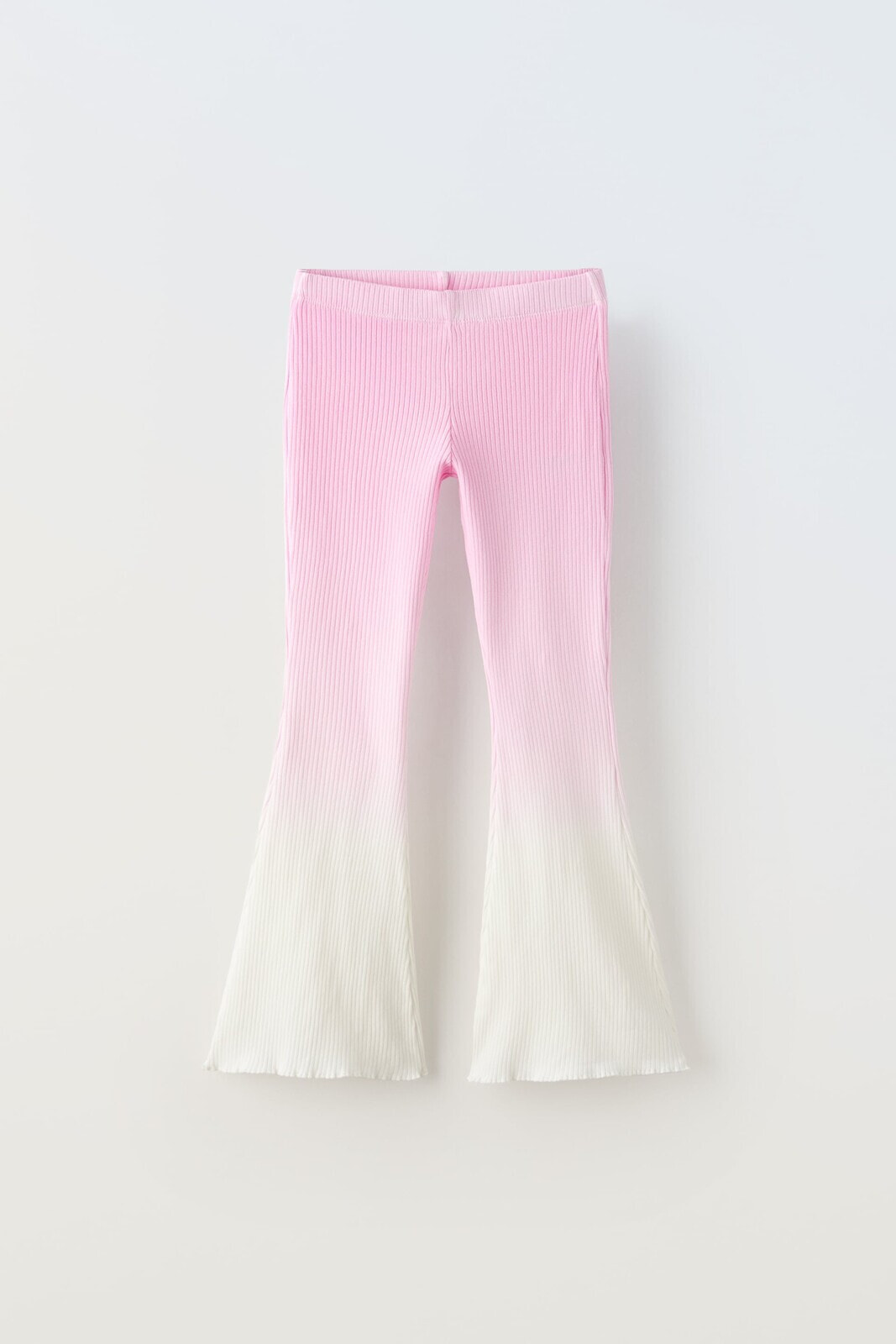 Легинсы dip-dye flared в рубчик ZARA