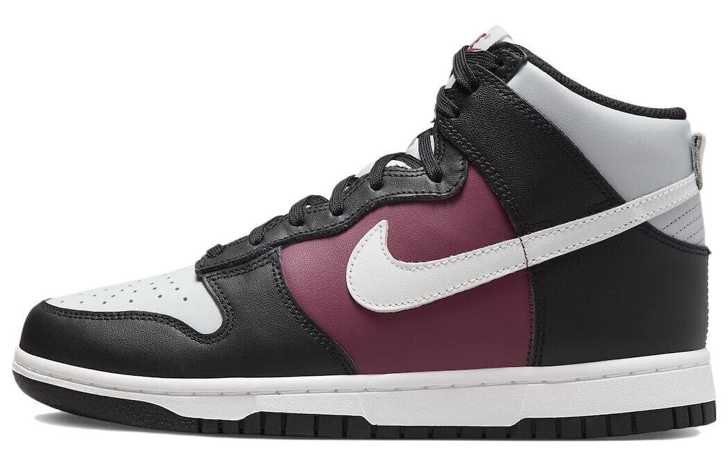 Nike Dunk High 防滑耐磨 高帮 板鞋 男女同款 黑白红 / Кроссовки Nike Dunk High DD1869-005