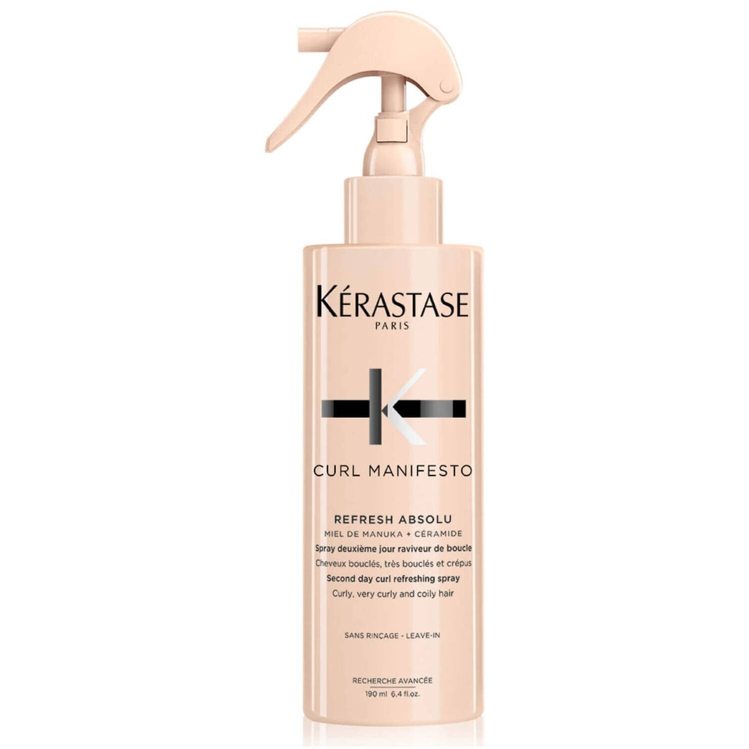 Капиллярный туман Kerastase Curl Manifesto Масло ши (карите) Кондиционер Выразительные локоны (190 ml)