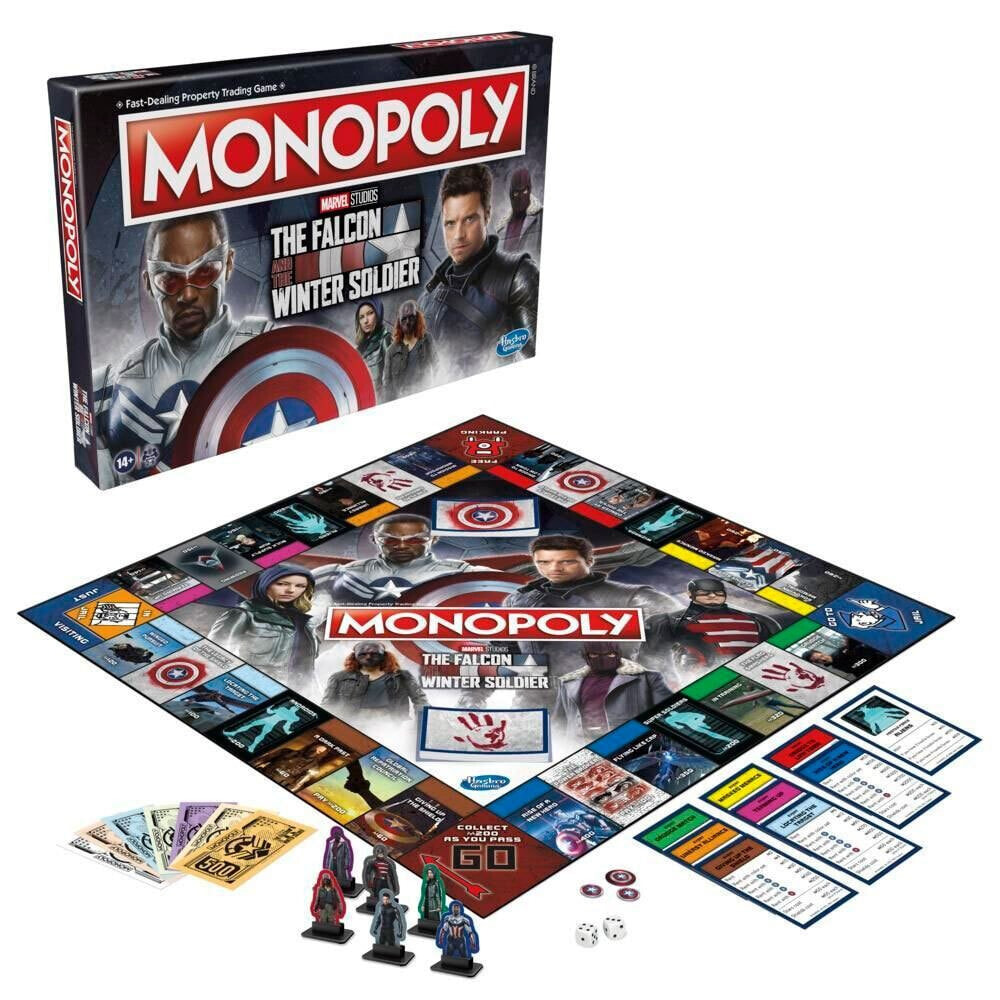 MONOPOLY Falcon And The Winter Soldier Board Board Game