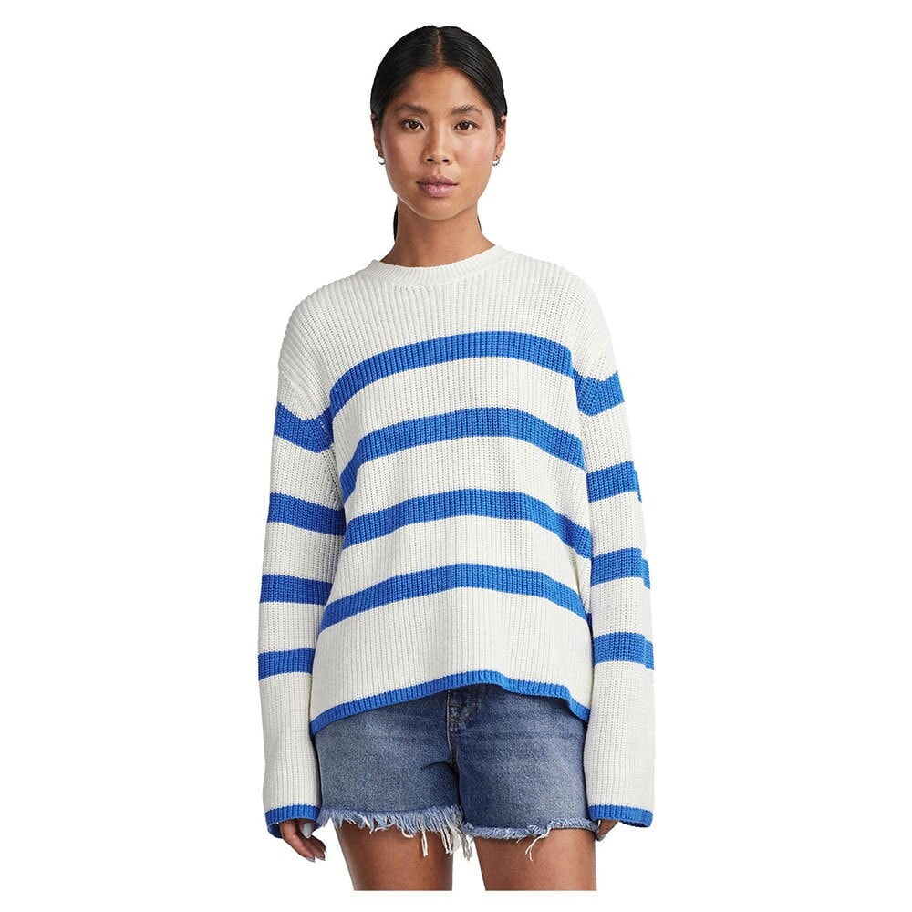 Cloud Dancer / Stripes French Blue