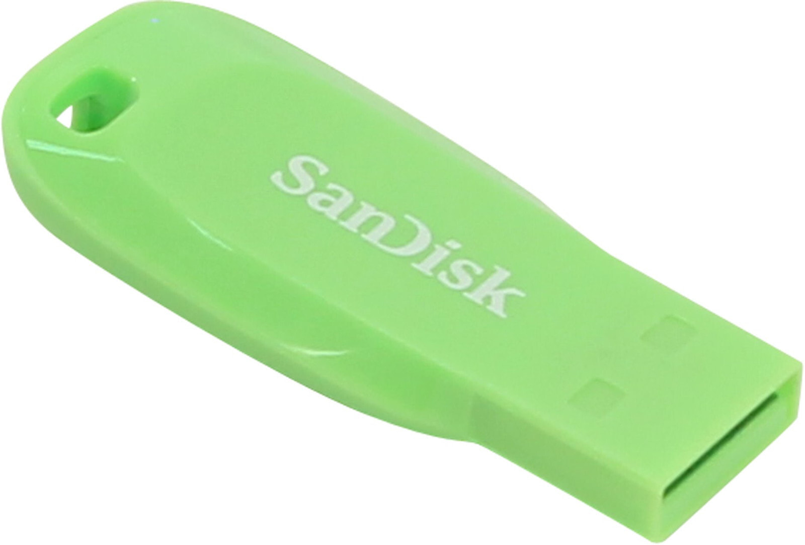 Sandisk Cruzer Blade 64 Gb USB флеш накопитель USB тип-A 2.0 Зеленый SDCZ50C-064G-B35GE