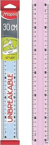 Maped Ruler Study unbreakable 30cm mix MAPED