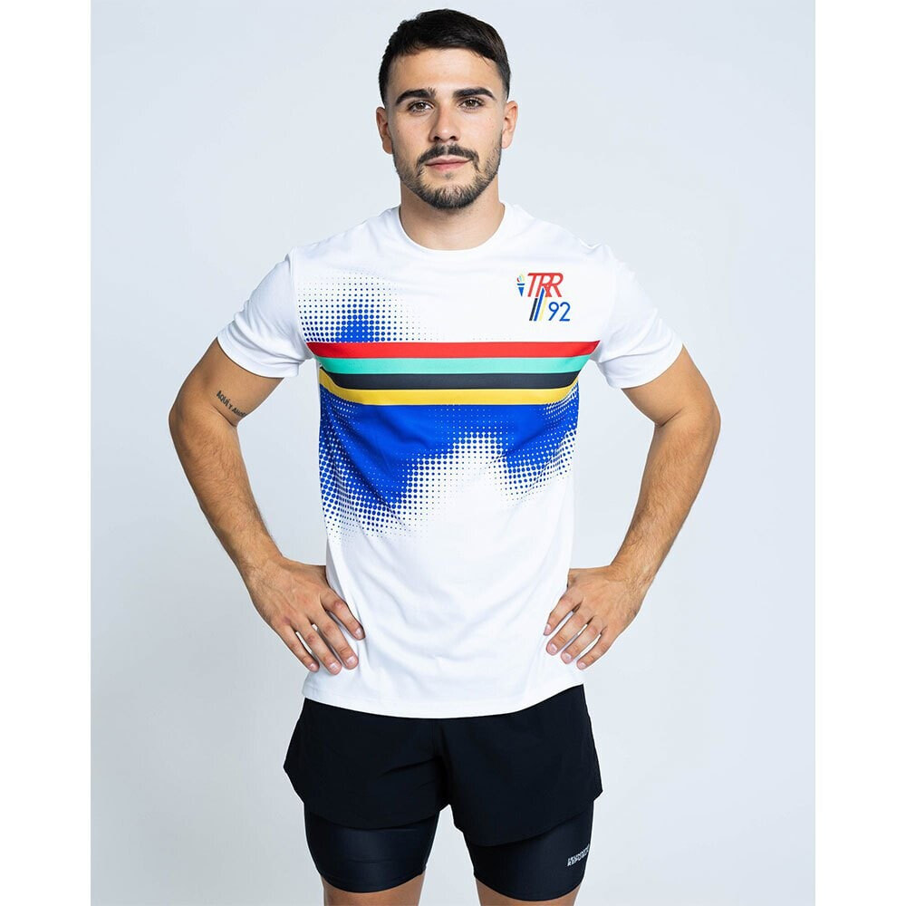THE RUNNING REPUBLIC Barcelona 92 Short Sleeve T-Shirt