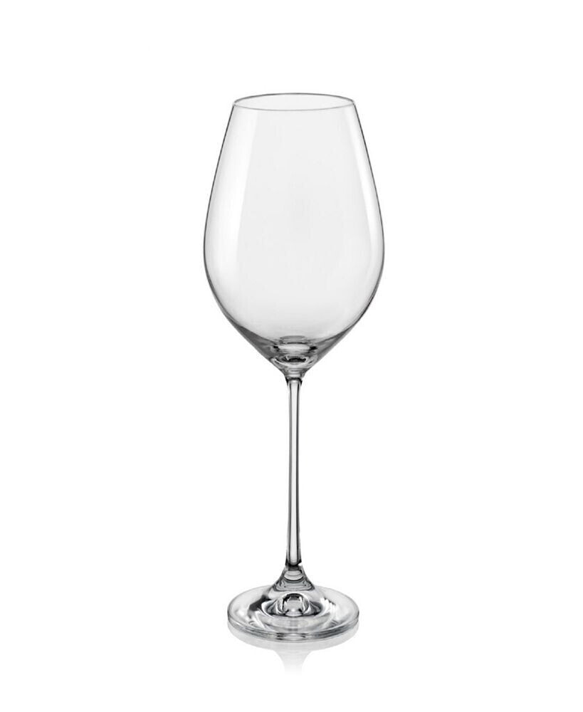 Viola Burgundy Wine Glass 19 Oz, Set of 6