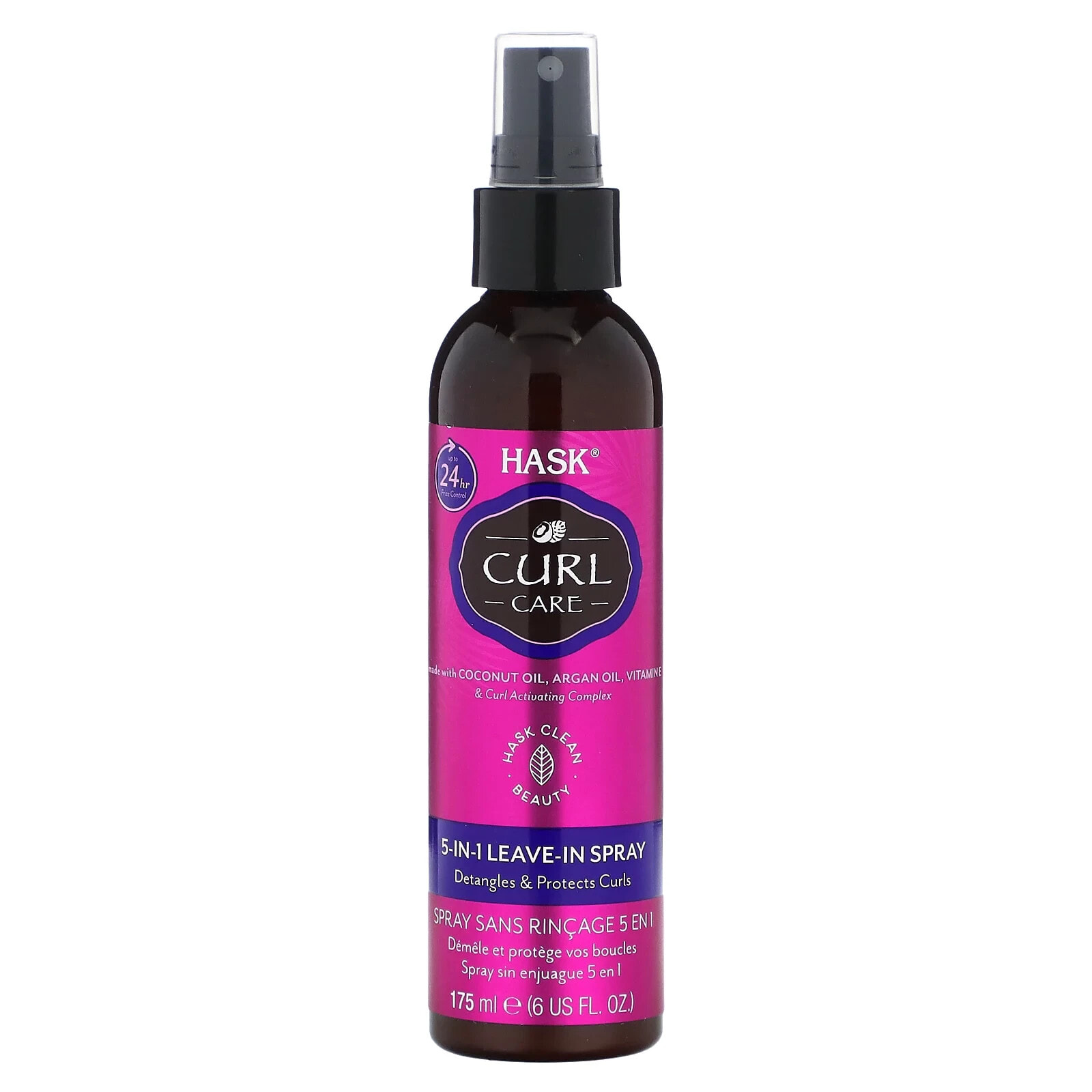 Hask Beauty, Curl Care, 5-In-1 Leave-In Spray, 6 fl oz (175 ml)