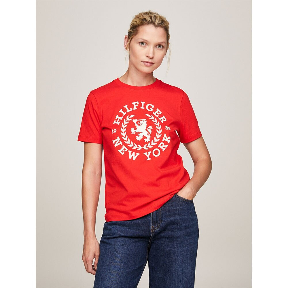 TOMMY HILFIGER Crest C-Nk Ss Short Sleeve T-Shirt