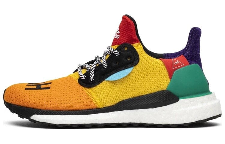 Pharrell Williams x adidas Solar Glide Multi-Color 菲董联名 低帮 跑步鞋 GS 黄 / Кроссовки Pharrell Williams x adidas Solar Glide Multi-Color GS DB3038