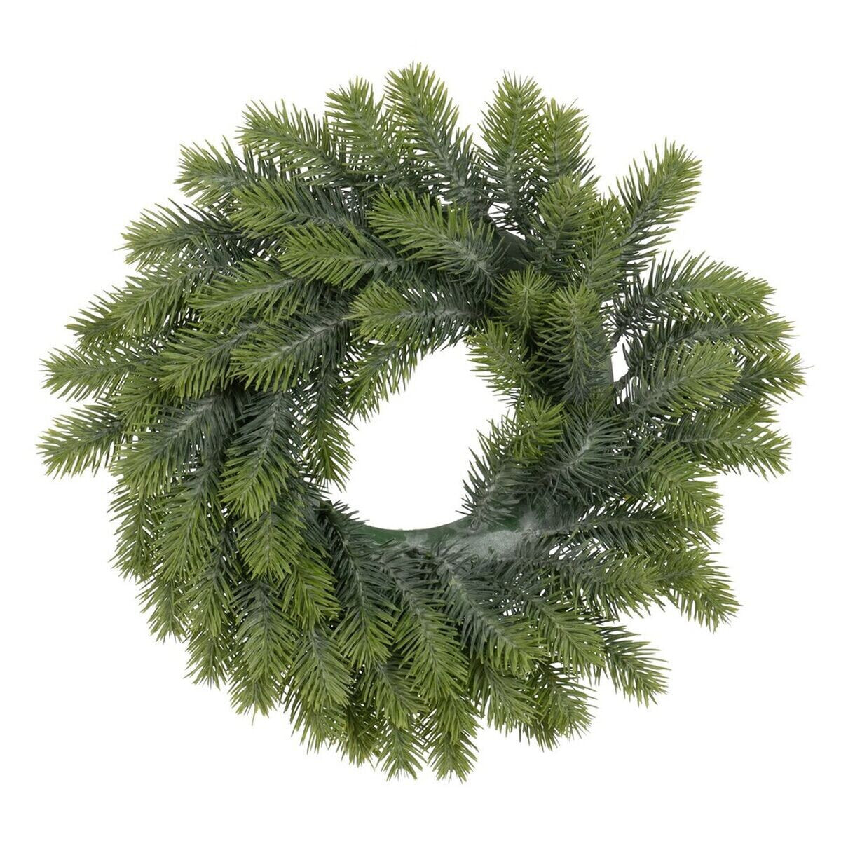 Advent wreathe Green PVC 37 x 37 cm