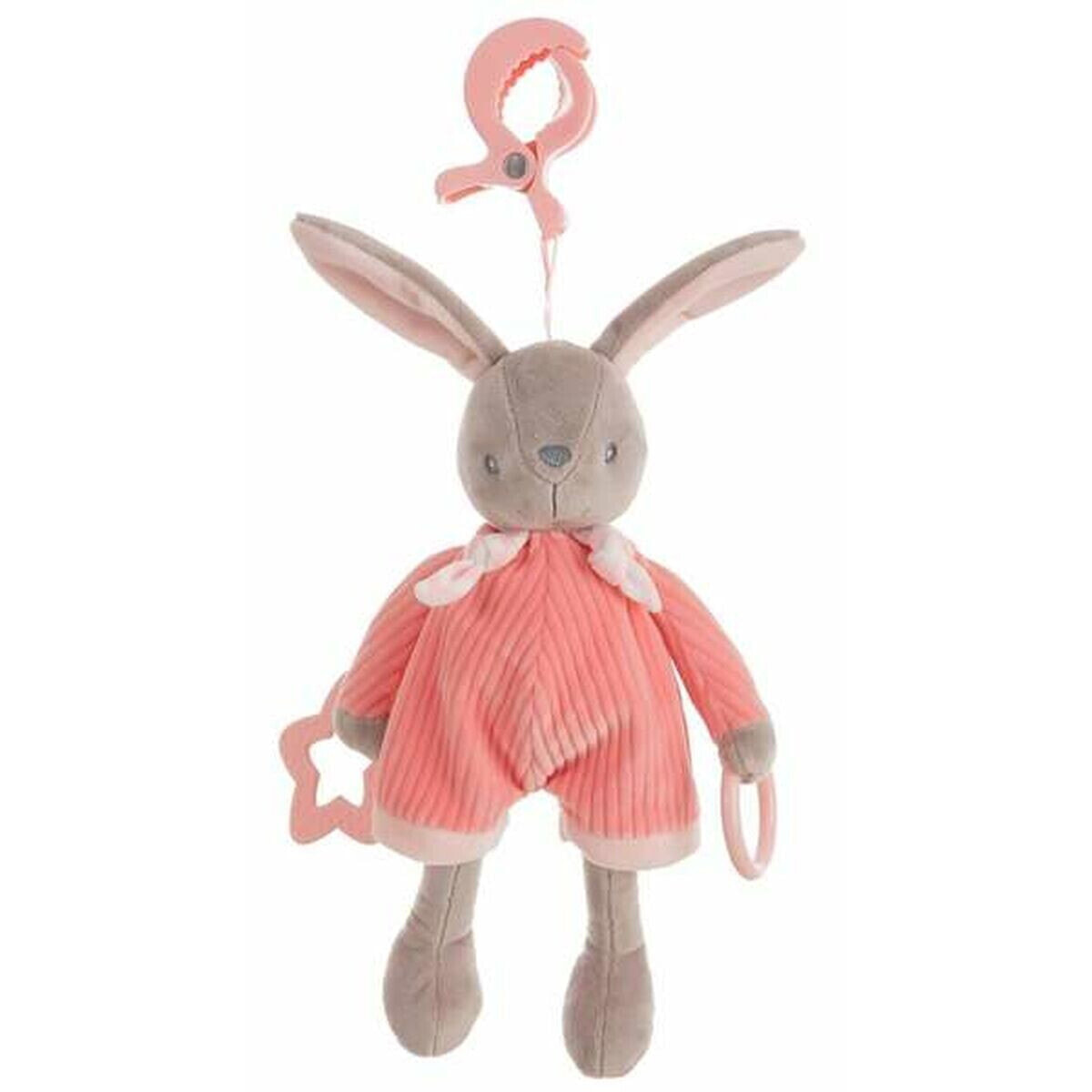 Fluffy toy Activity Rabbit Pink 26 cm