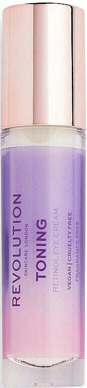 Creme für die Augenpartie mit Retinol - Revolution Skincare Retinol Toning Eye Cream