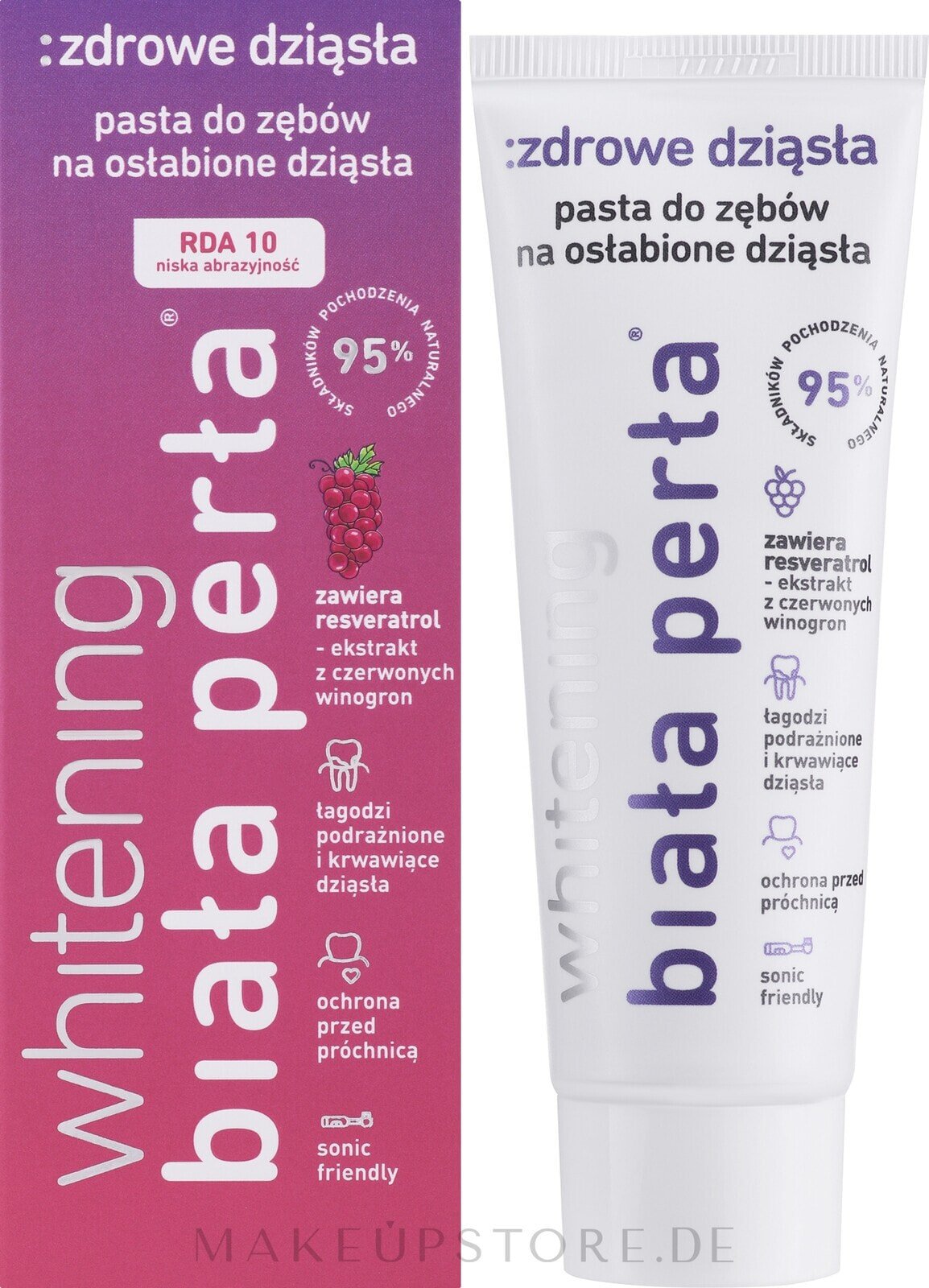 Zahnpasta gegen Parodontitis - Biala Perla Med Periodontitis Toothpaste