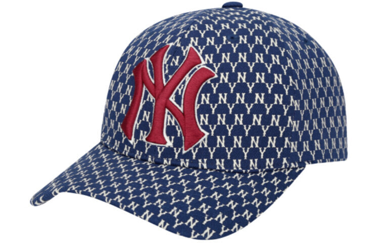 MLB 徽标交织字母 棒球帽 男女同款情侣款 藏青色 / Аксессуары MLB шапка 32CPFB911-50N