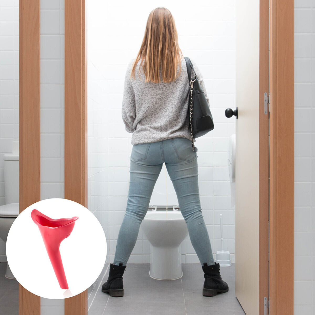 Portable Female Urinal Peepezy InnovaGoods
