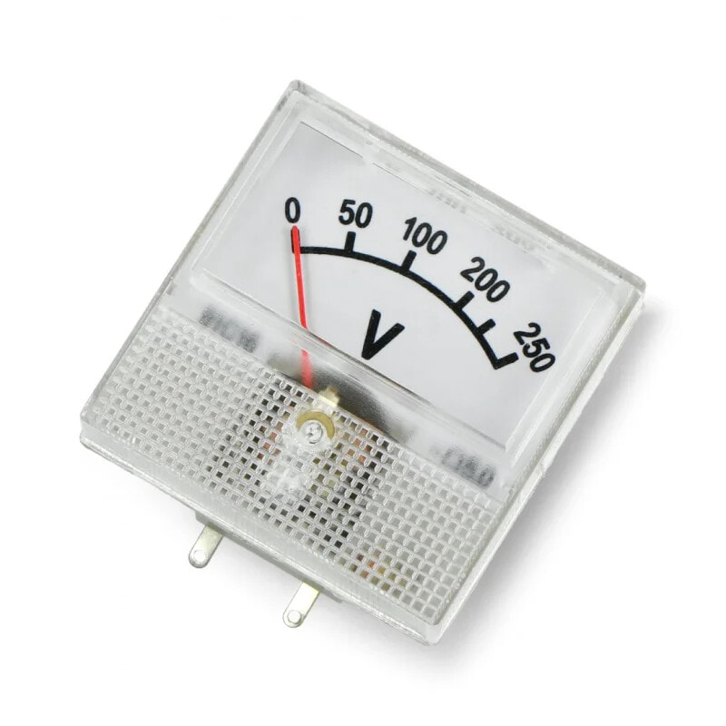 Analog voltmeter - panel 91C16 mini - 250V DC