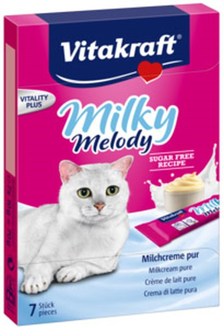 Vitakraft Milky Melody Pur сухой корм для кошек 70 g Senior Сыр 28818